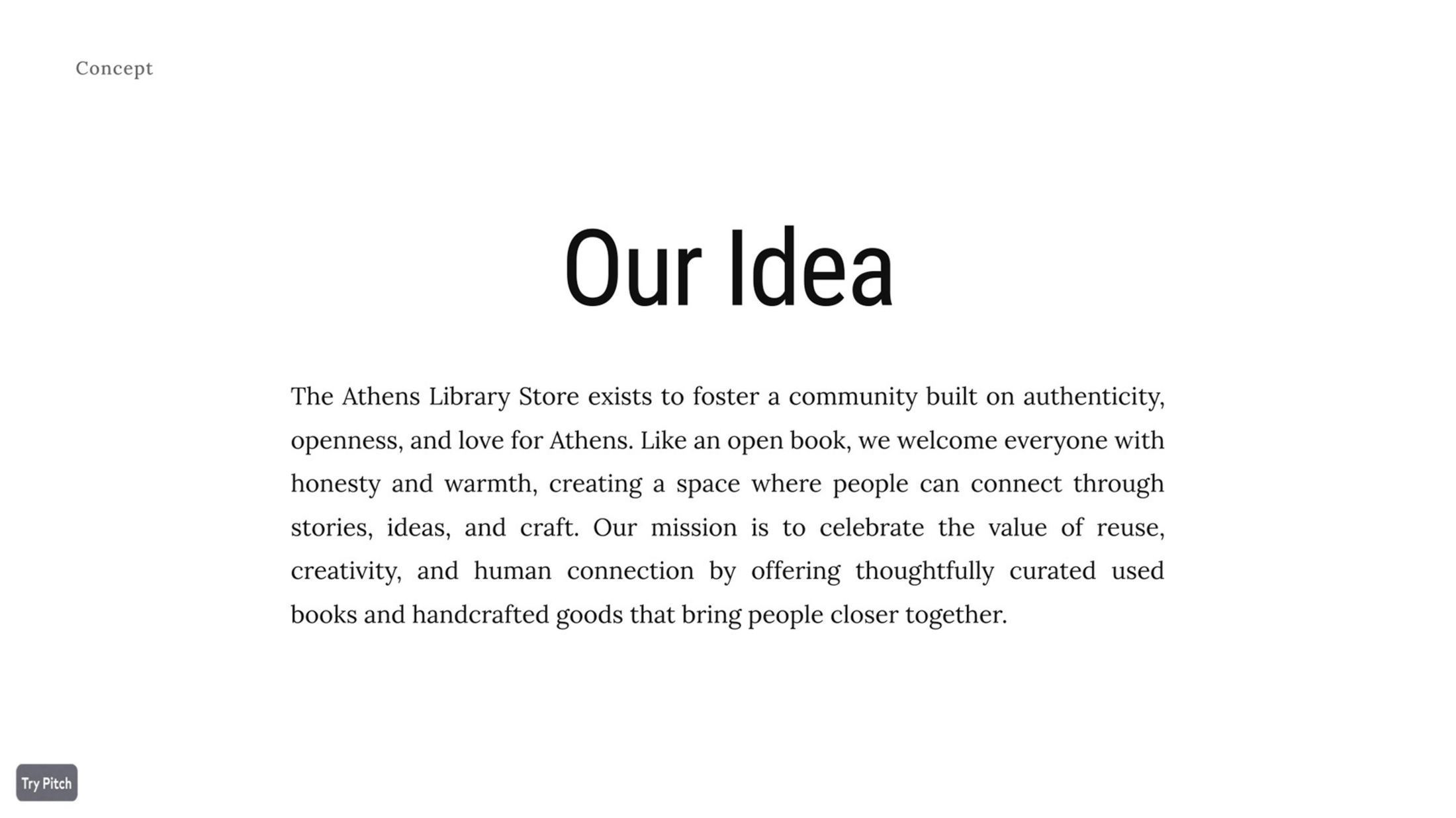 Athens Library Store brand guidelines page 02