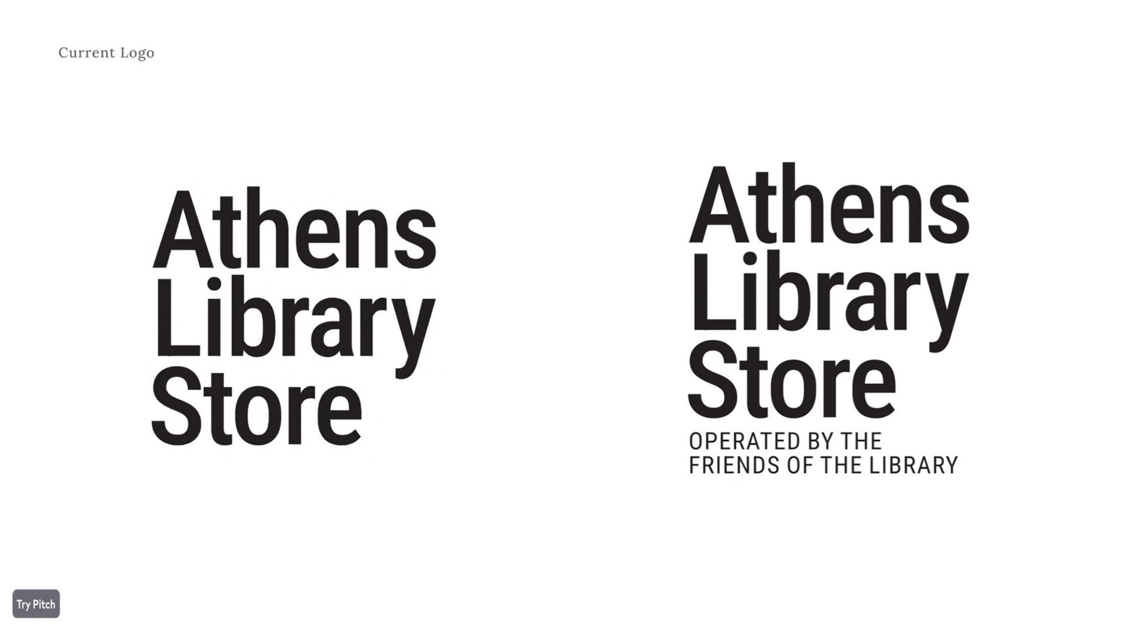 Athens Library Store brand guidelines page 06