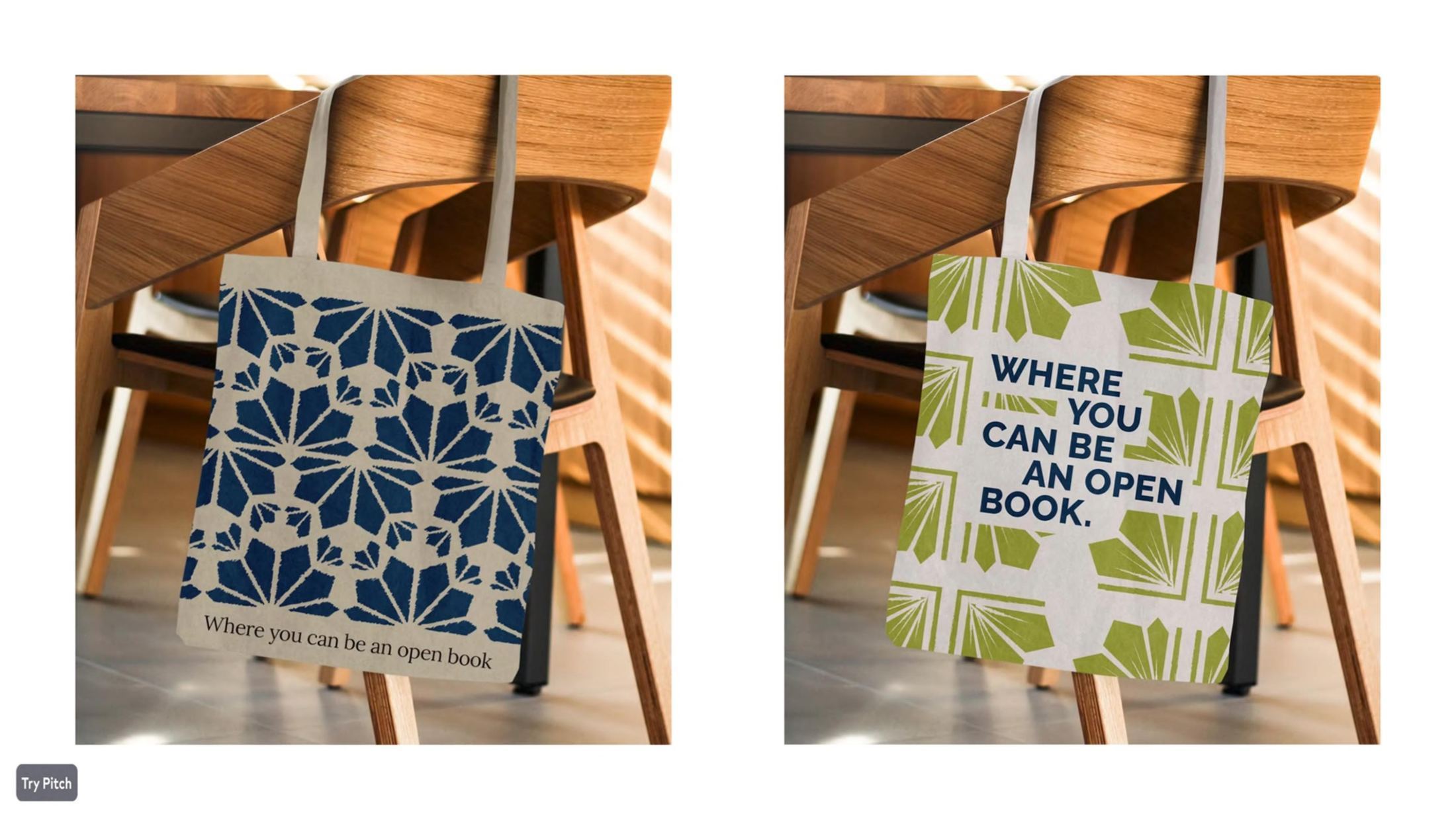 Athens Library Store brand guidelines page 20