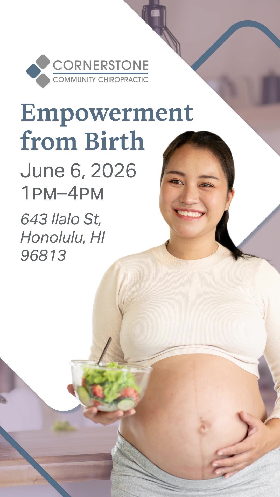 Empowerment from Birth interactive story graphic