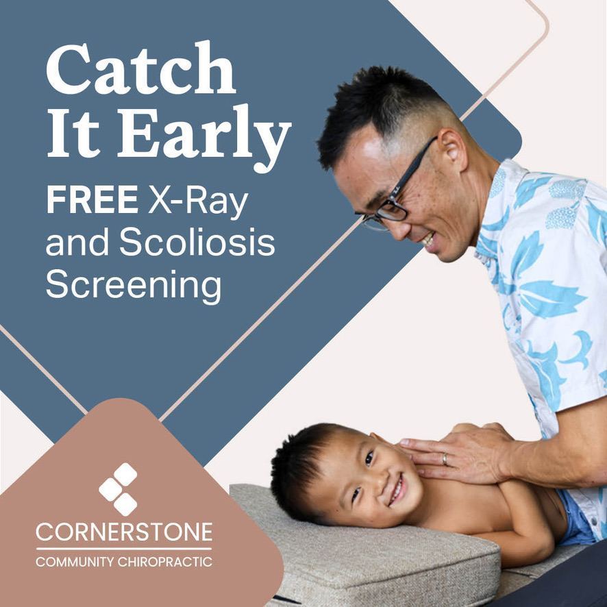Catch It Early scoliosis screening social graphic