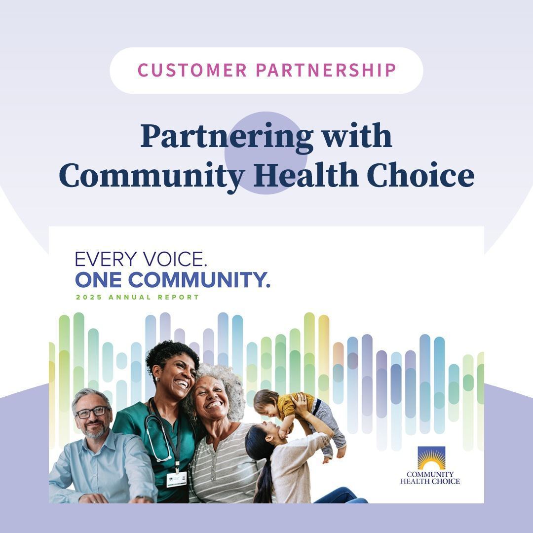 ProgenyHealth Community Health Choice partnership social media graphic