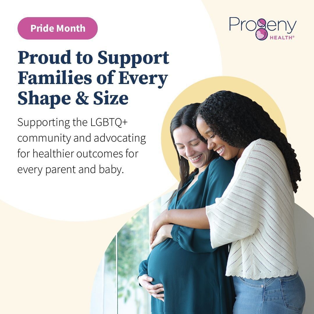 ProgenyHealth Pride Month social media graphic