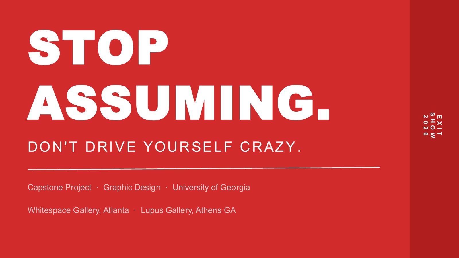 UGA Transportation capstone slideshow slide 1