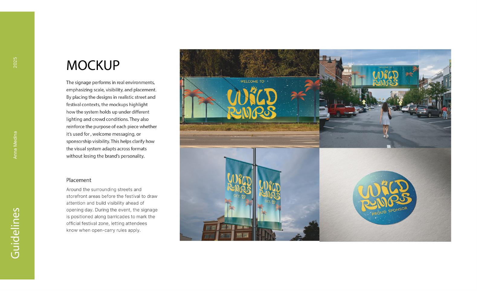 Wild Rumpus brand guidelines spread 22